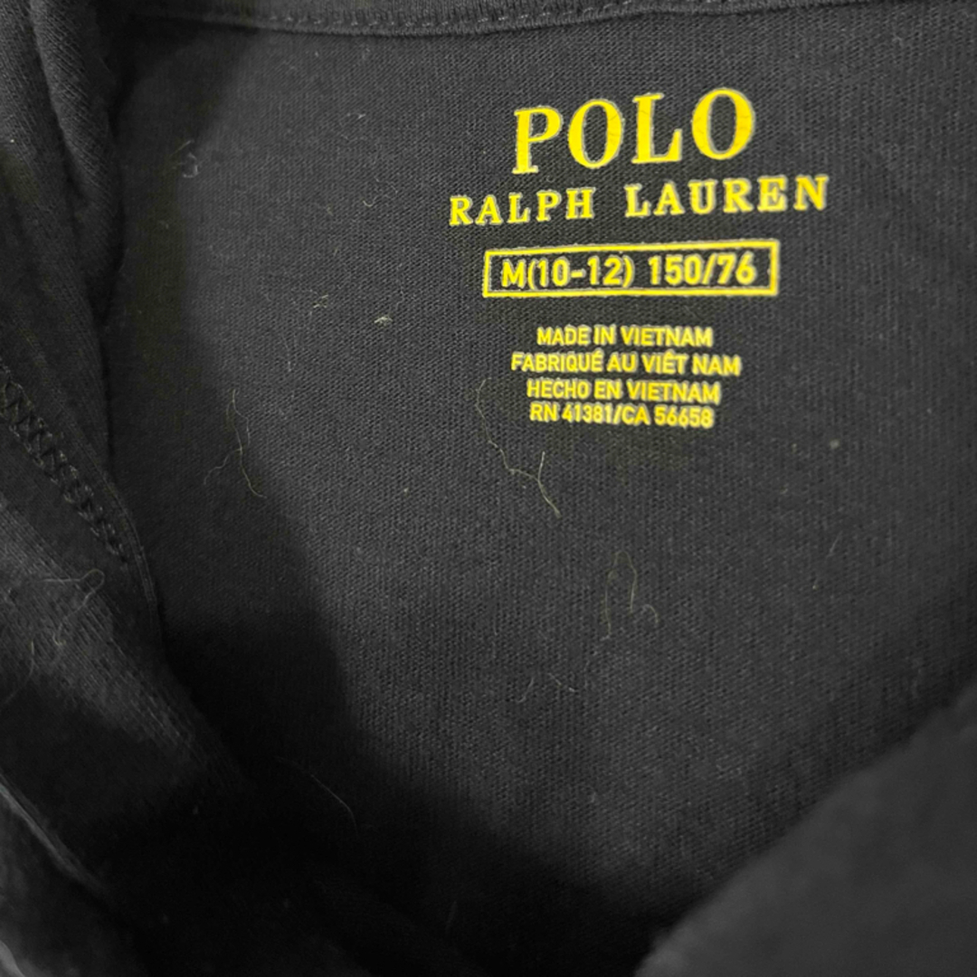 POLO RALPH LAUREN(ポロラルフローレン)の美品　ポロ　ラルフローレン　ポロベア　トップス　Tシャツ　ロンT ネイビー　人気 レディースのトップス(Tシャツ(長袖/七分))の商品写真