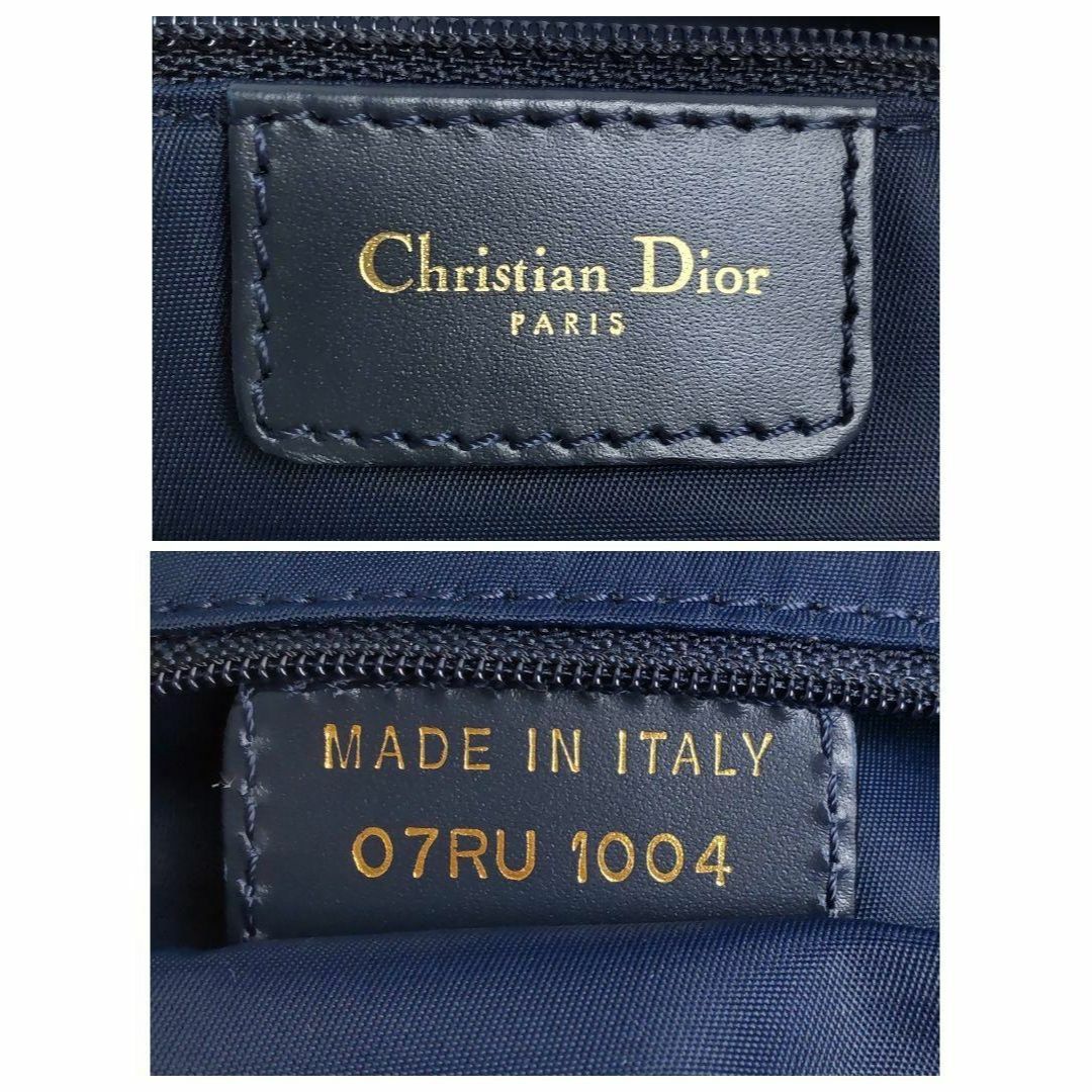 Christian Dior(クリスチャンディオール)の★クリーニング済み★ディオール トロッター サドルバッグ ネイビー ヴィンテージ レディースのバッグ(ショルダーバッグ)の商品写真