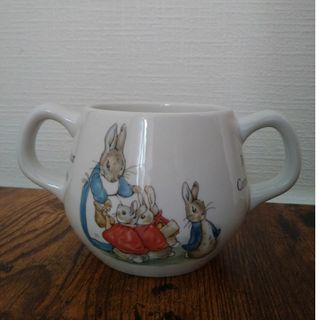 ピーターラビット(PETER RABBIT（TM）)のピーターラビット　PETER RABBIT　ウエッジウッド　ダブルハンドマグ(食器)