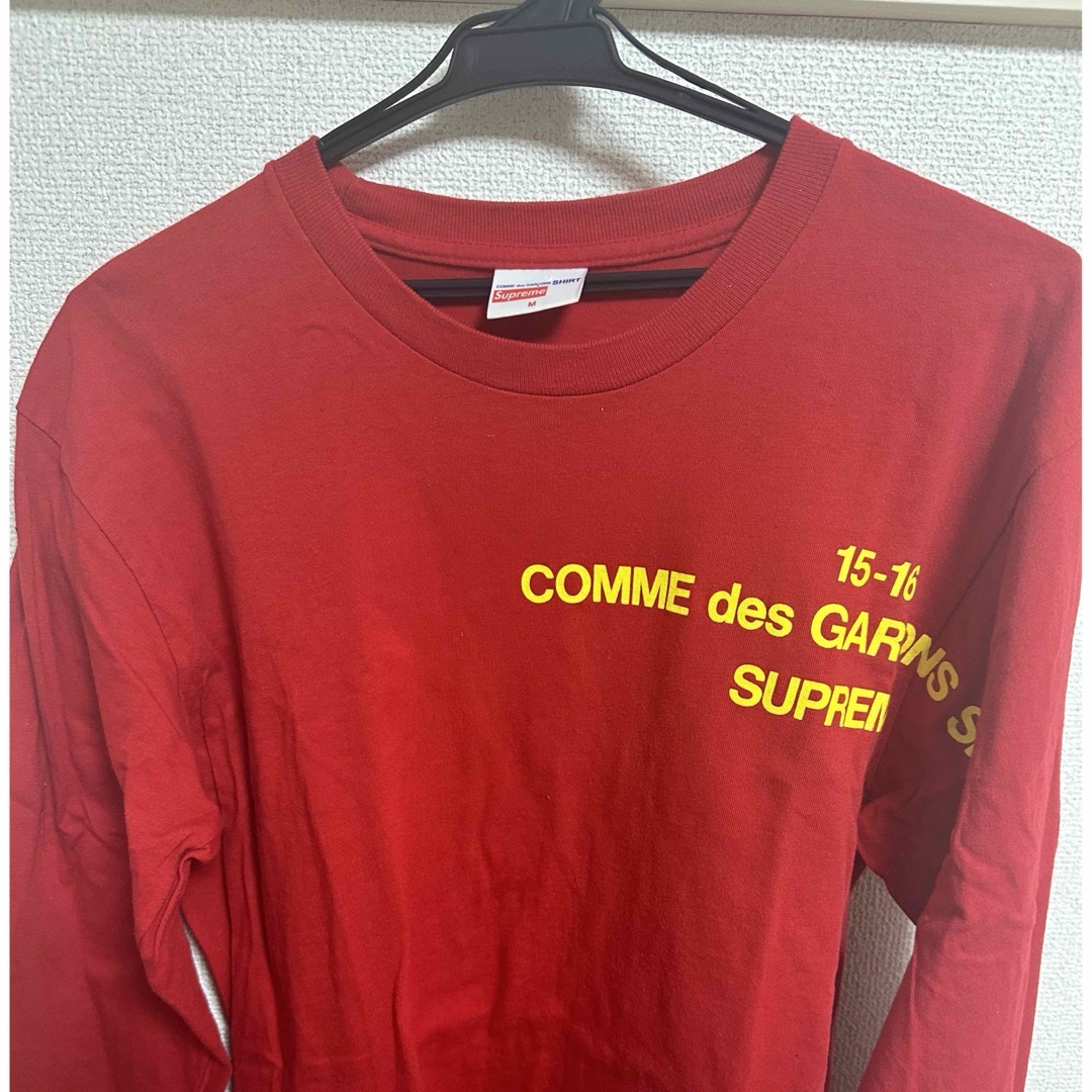 Supreme(シュプリーム)のsupreme コムデギャルソン　ロンt レディースのトップス(Tシャツ(長袖/七分))の商品写真