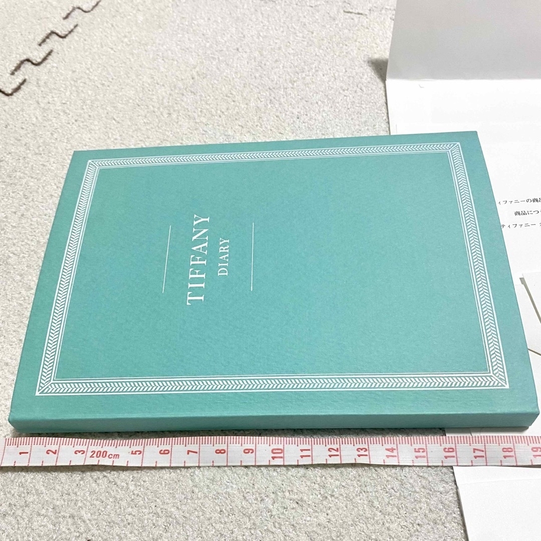 Tiffany & Co.(ティファニー)のTiffany Diary 無地ノート　未使用品　カード インテリア/住まい/日用品の文房具(ノート/メモ帳/ふせん)の商品写真