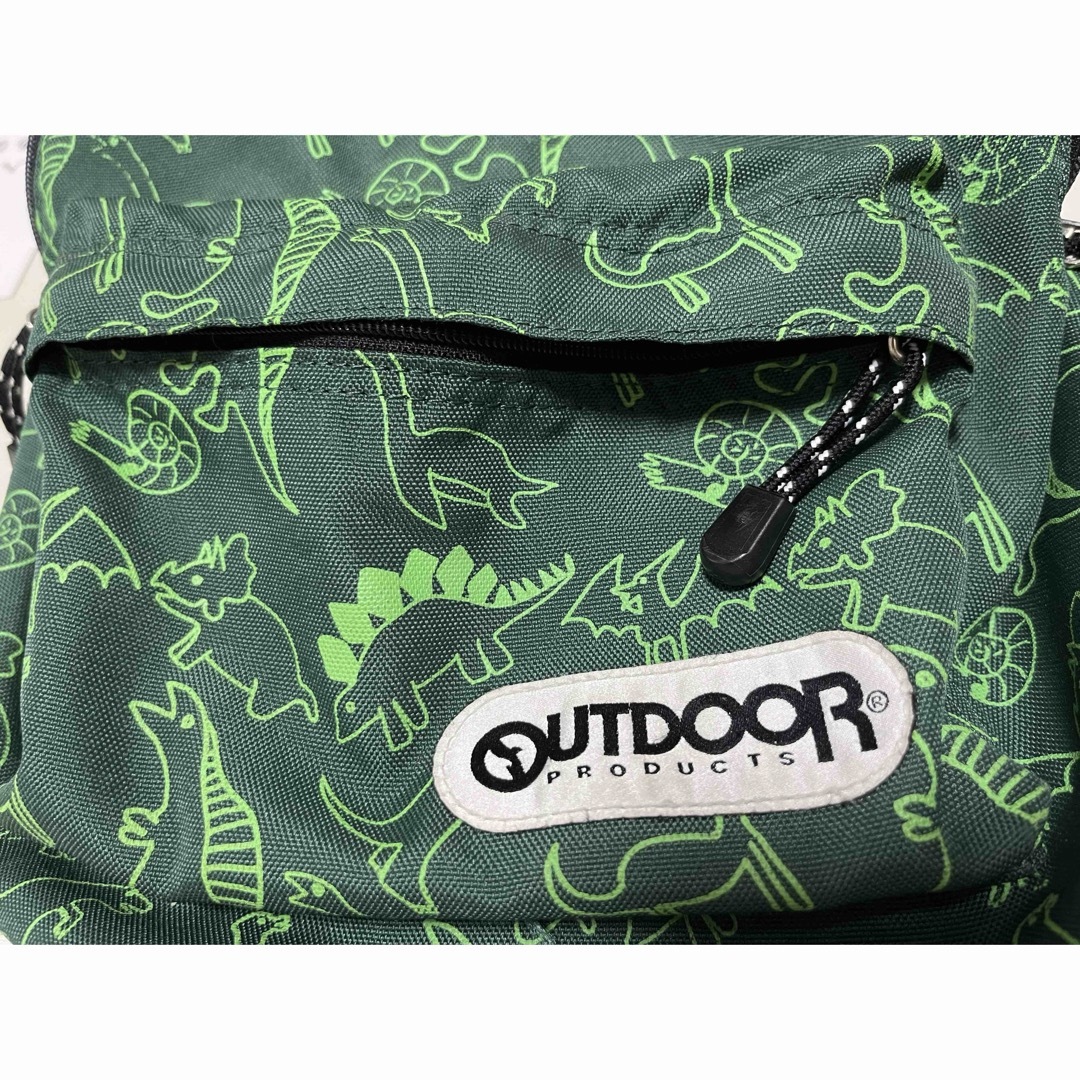 OUTDOOR(アウトドア)のoutdoor アウトドア　リュック　恐竜柄　子供用 キッズ/ベビー/マタニティのこども用バッグ(リュックサック)の商品写真