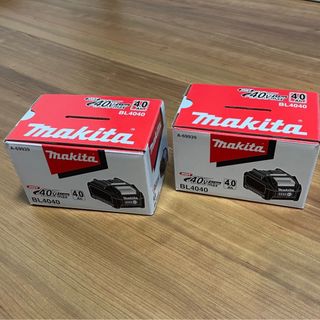 マキタ(Makita)のマキタ BL4040 40Vmax 4.0Ah　バッテリー2個セット(工具)