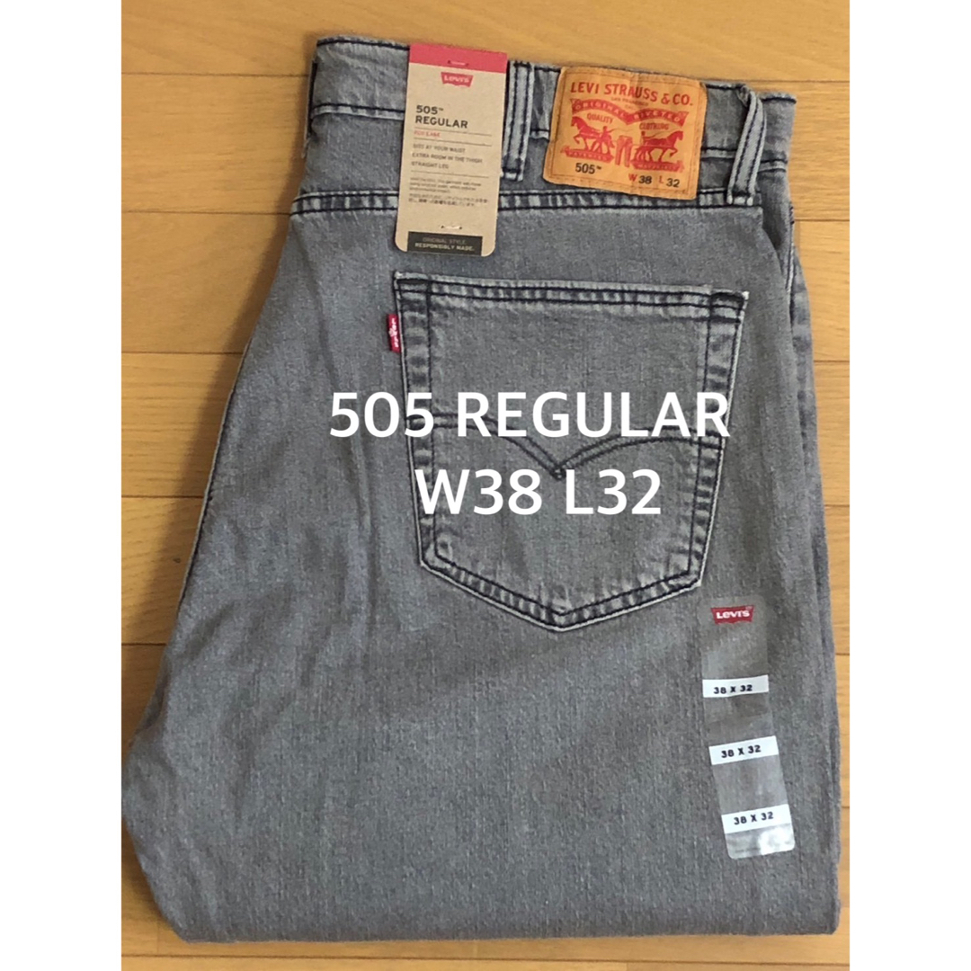 Levi's(リーバイス)のLevi's 505 REGULAR GREY BUZZ メンズのパンツ(デニム/ジーンズ)の商品写真