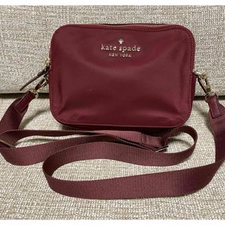 kate spade new york - ケイトスペード ナイロン　ショルダーバッグ　パープル系　紫