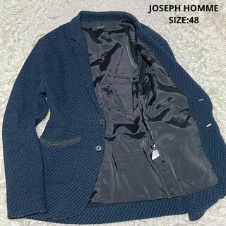 ジョゼフ(JOSEPH)のJOSEPH HOMME ニット テーラードジャケット オンワード サイズ48(テーラードジャケット)