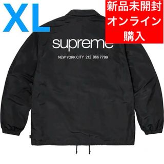 Supreme - Supreme NYC Coaches Jacket シュプリーム コーチ 黒