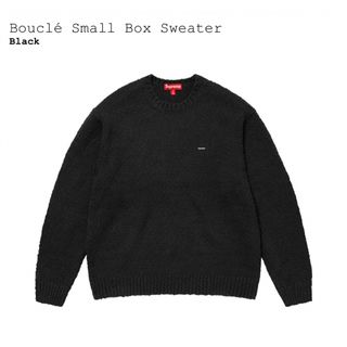 シュプリーム(Supreme)のSupreme Bouclé Small Box Sweater "Black"(ニット/セーター)