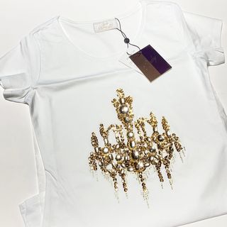 レディー(Rady)のRady  Tシャツ　シャンデリア　ビジュー(Tシャツ(半袖/袖なし))