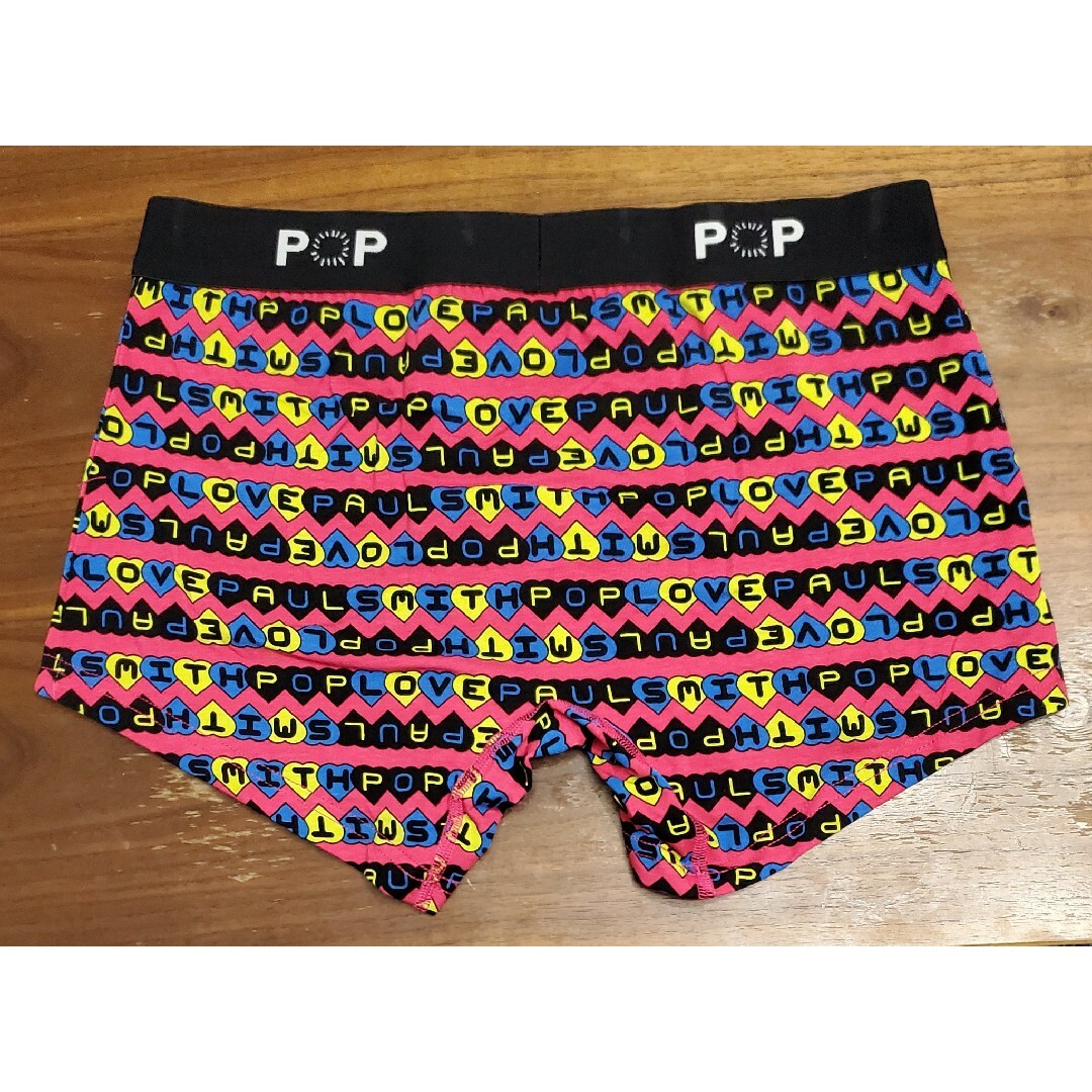 Paul Smith(ポールスミス)のポールスミス　新品　メンズ　ボクサーパンツ(ハートロゴ/ピンクL) メンズのアンダーウェア(ボクサーパンツ)の商品写真