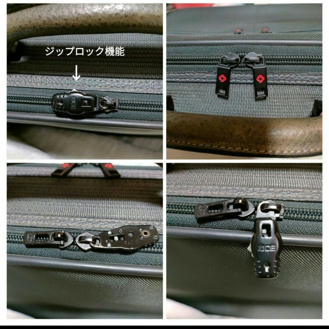 Samsonite(サムソナイト)のSamsonite サムソナイト 2way  ビジネスバッグ 大容量  グレー メンズのバッグ(ビジネスバッグ)の商品写真