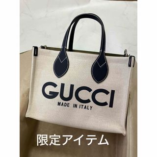 グッチ(Gucci)の最新作　GUCCI  トートバッグ　キャンパス　ハンドバッグ　ショルダーバッグ　(トートバッグ)