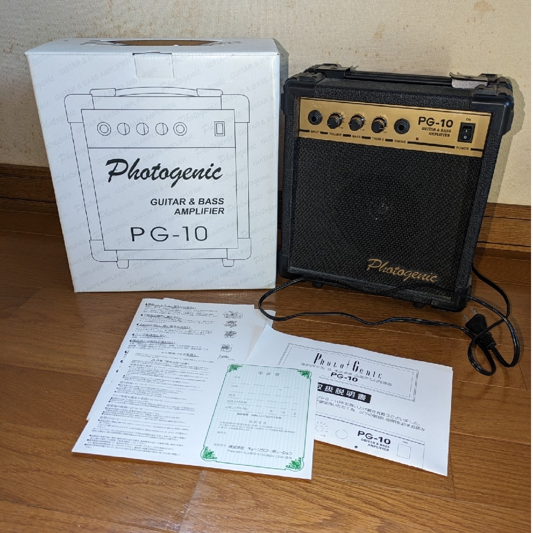 PG-10 フォトジェニック 10W ギター＆ベースアンプ Photogenic 楽器のギター(ギターアンプ)の商品写真