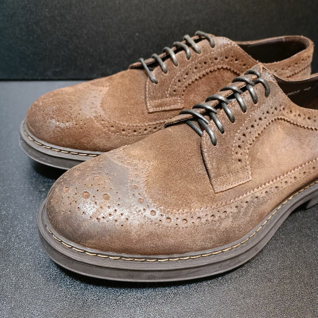 デュカルス（DOUCAL'S） イタリア製革靴 茶 42原産国表記