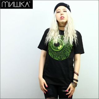 ミシカ(MISHKA)の美品 mishka ミシカ Tシャツ(Tシャツ/カットソー(半袖/袖なし))