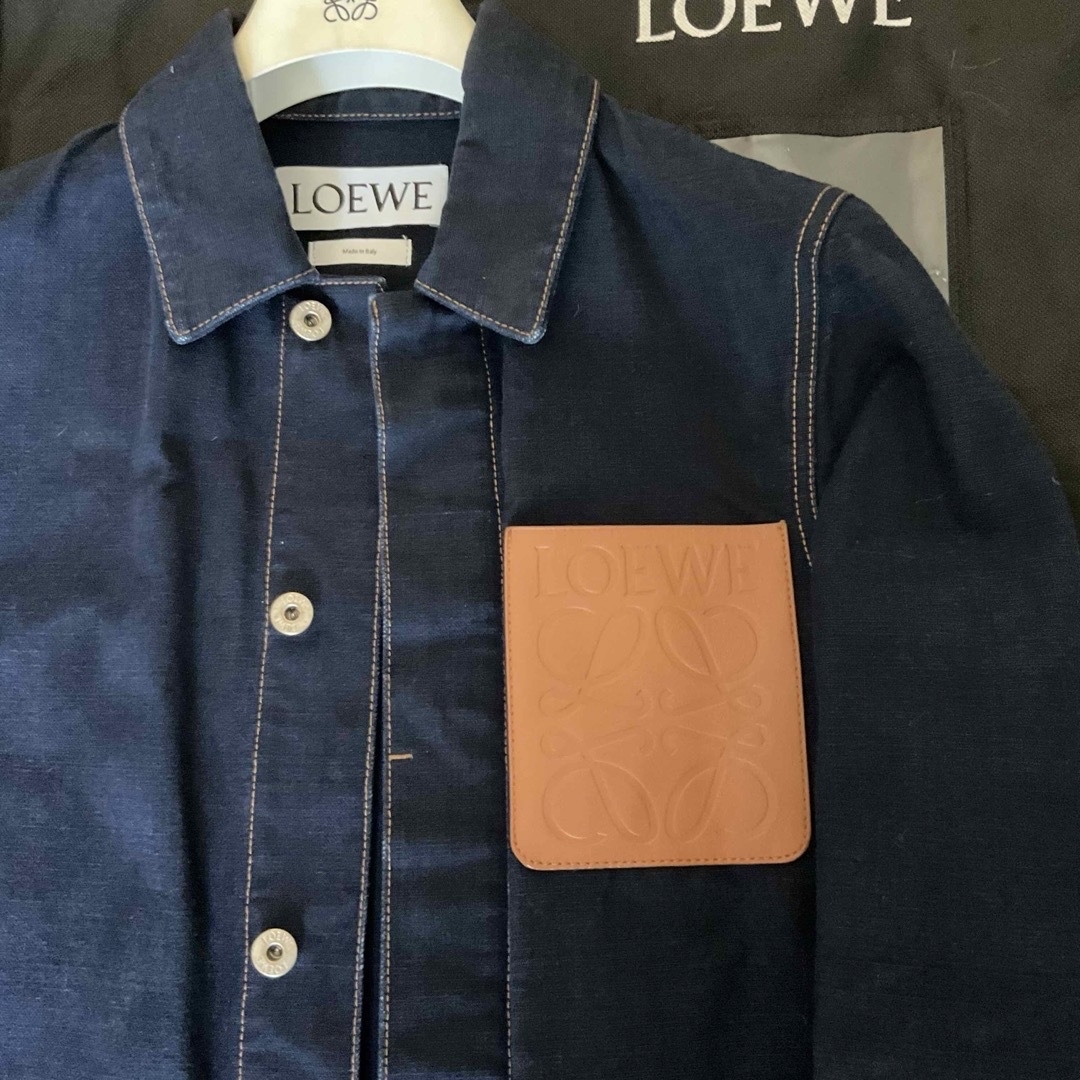 LOEWE(ロエベ)の最終値下げ　ロエベ　デニムジャケット LOEWE メンズ メンズのジャケット/アウター(Gジャン/デニムジャケット)の商品写真