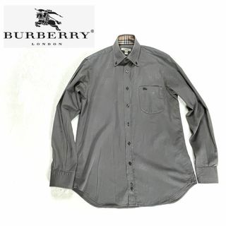 バーバリー(BURBERRY)のBURBARRY LONDON バーバリー シャツ カーキ ノバチェック  S(シャツ)