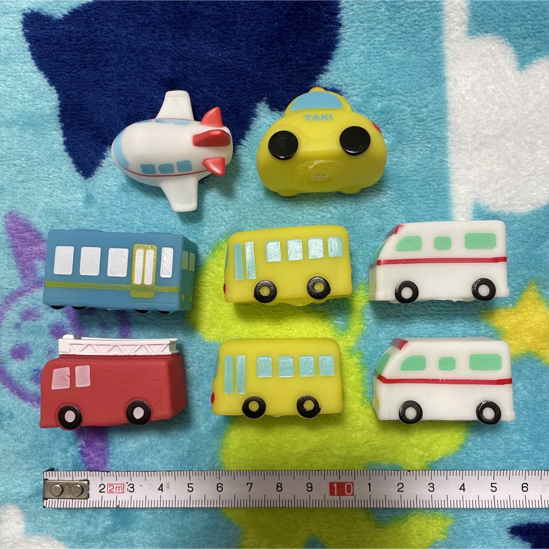 ソフビ 乗り物 まとめ売り 新品 キッズ/ベビー/マタニティのおもちゃ(電車のおもちゃ/車)の商品写真