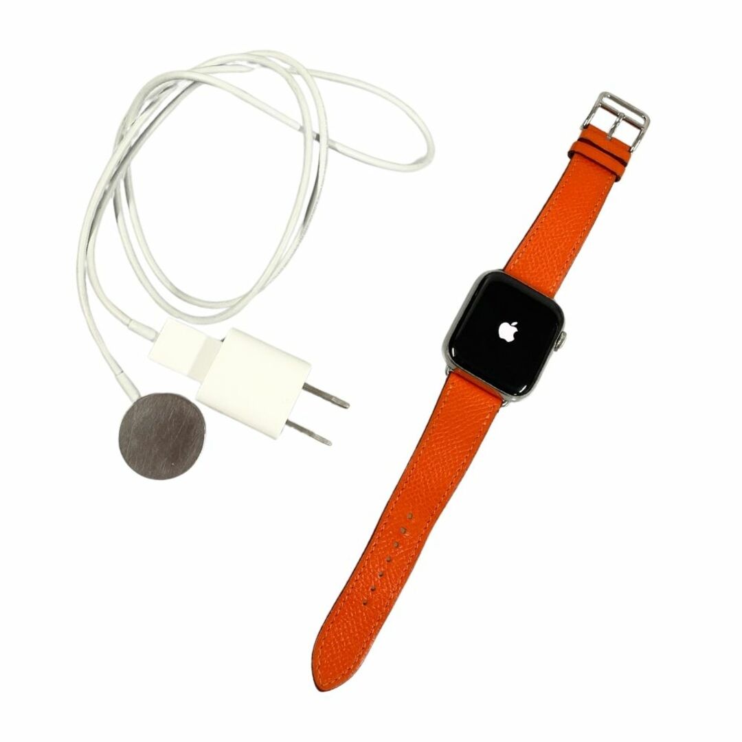 Hermes(エルメス)のHERMES エルメス APPLE WATCH シリーズ5 腕時計 オレンジ系 サイズ40mm 正規品 / 31331 メンズの時計(腕時計(デジタル))の商品写真