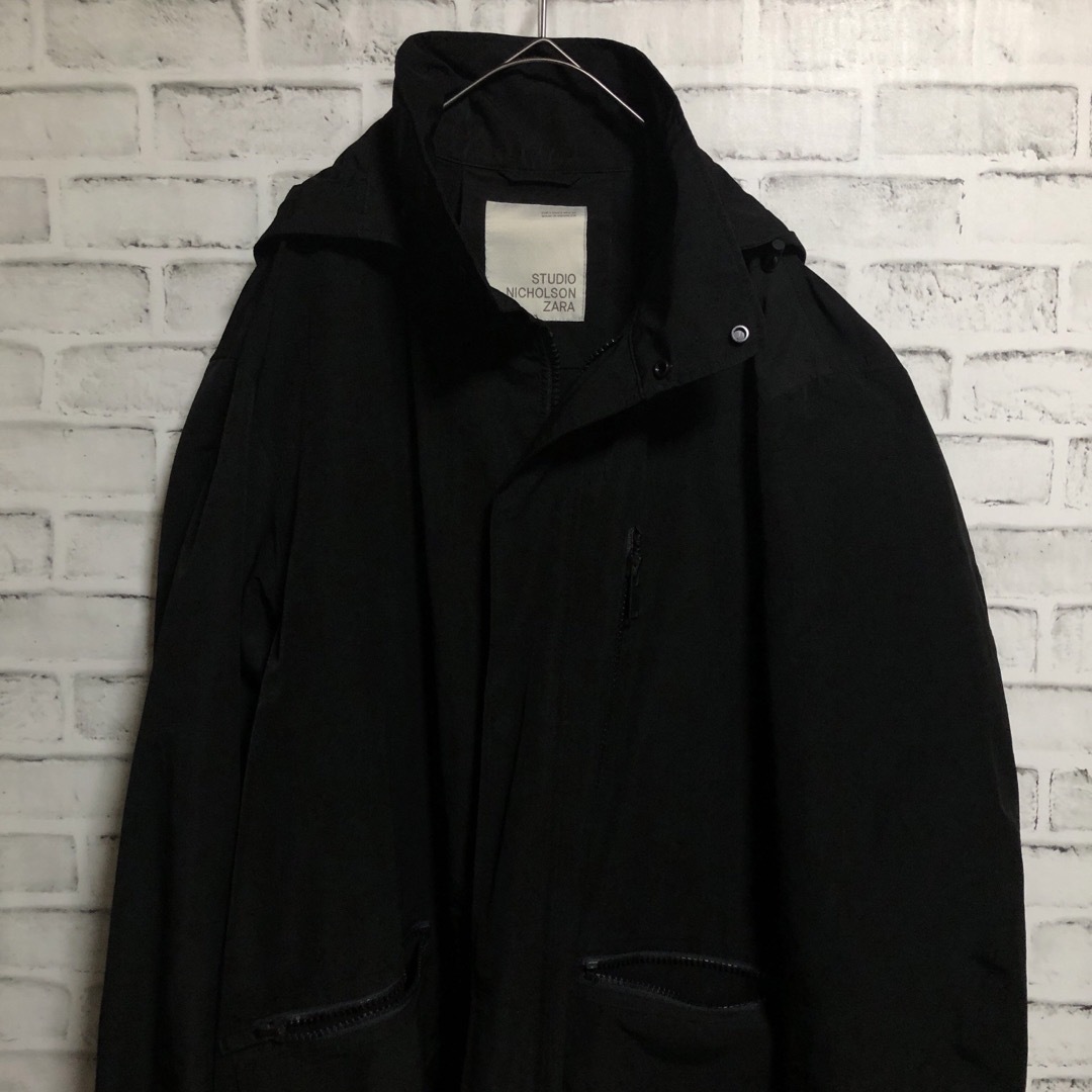 ZARA(ザラ)の新品⭐️STUDIO NICHOLSON×ZARA オーバーサイズパーカ/コート メンズのジャケット/アウター(モッズコート)の商品写真