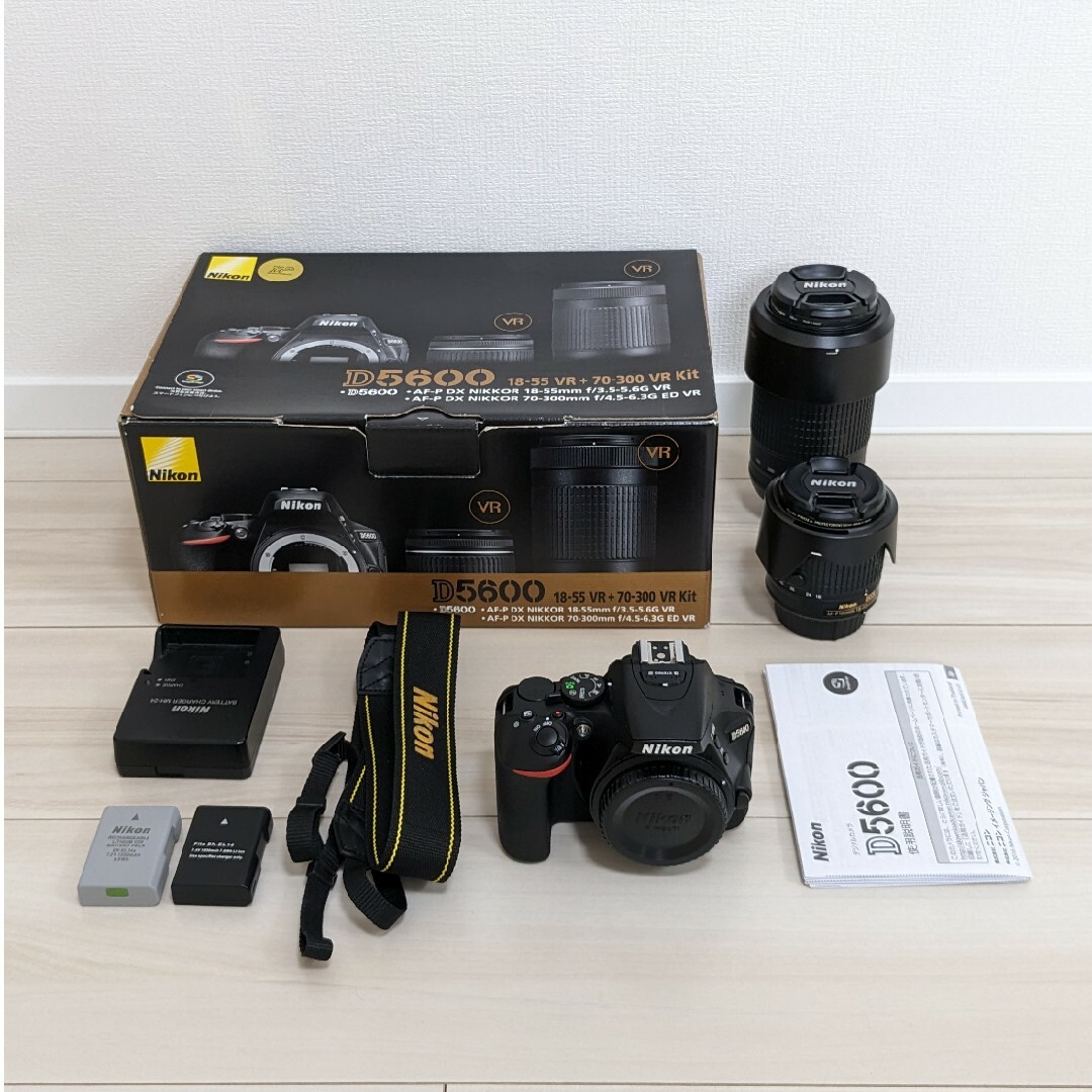 Nikon D5600 ダブルレンズキット デジタル一眼レフ デジタル一眼 Nikon D5600 ダブルレンズキット デジタル一眼レフ デジタル一眼