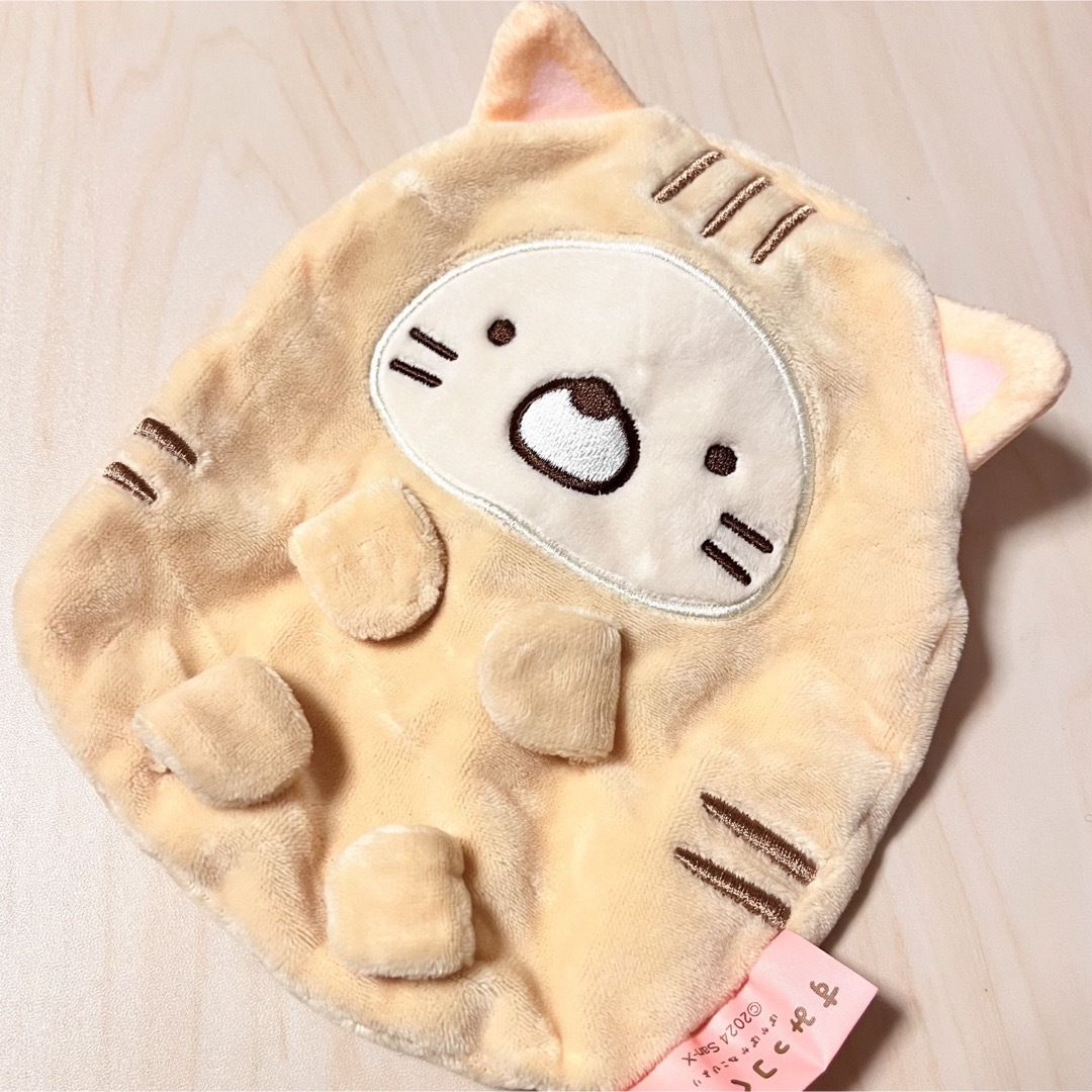 すみっコぐらし(スミッコグラシ)のすみっコぐらし♡ふわふわポーチ(ねこ) レディースのファッション小物(ポーチ)の商品写真