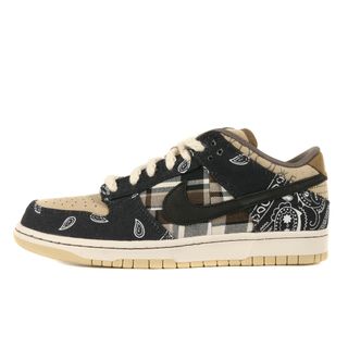 ナイキ(NIKE)の新品 NIKE ナイキ サイズ:26.5cm TRAVIS SCOTT SB DUNK LOW PRM QS (CT5053-001) トラビス・スコット ダンク ロー プレミアム ブラック パラシュートベージュ US8.5 ローカット スニーカー シューズ コラボ 靴【メンズ】(スニーカー)