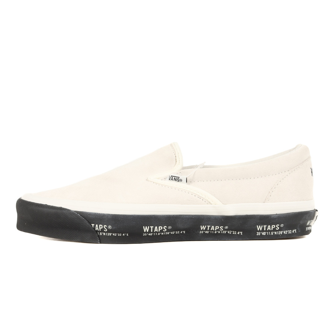 W)taps(ダブルタップス)の新品 WTAPS ダブルタップス サイズ:29.0cm 20AW VANS VAULT OG CLASSIC SLIP-ON バンズ ボルト クラシック スリッポン ホワイト 白 US11 ローカット スニーカー コラボ シューズ 靴【メンズ】 メンズの靴/シューズ(スニーカー)の商品写真