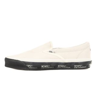 W)taps - 新品 WTAPS ダブルタップス サイズ:29.0cm 20AW VANS VAULT OG CLASSIC SLIP-ON バンズ ボルト クラシック スリッポン ホワイト 白 US11 ローカット スニーカー コラボ シューズ 靴【メンズ】