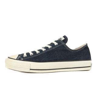 コンバース(CONVERSE)の美品 CONVERSE コンバース サイズ:26.0cm ALL STAR DENIM J MADE IN JAPAN オールスター デニム インディゴ US8 ローカット スニーカー シューズ 靴【メンズ】【中古】(スニーカー)