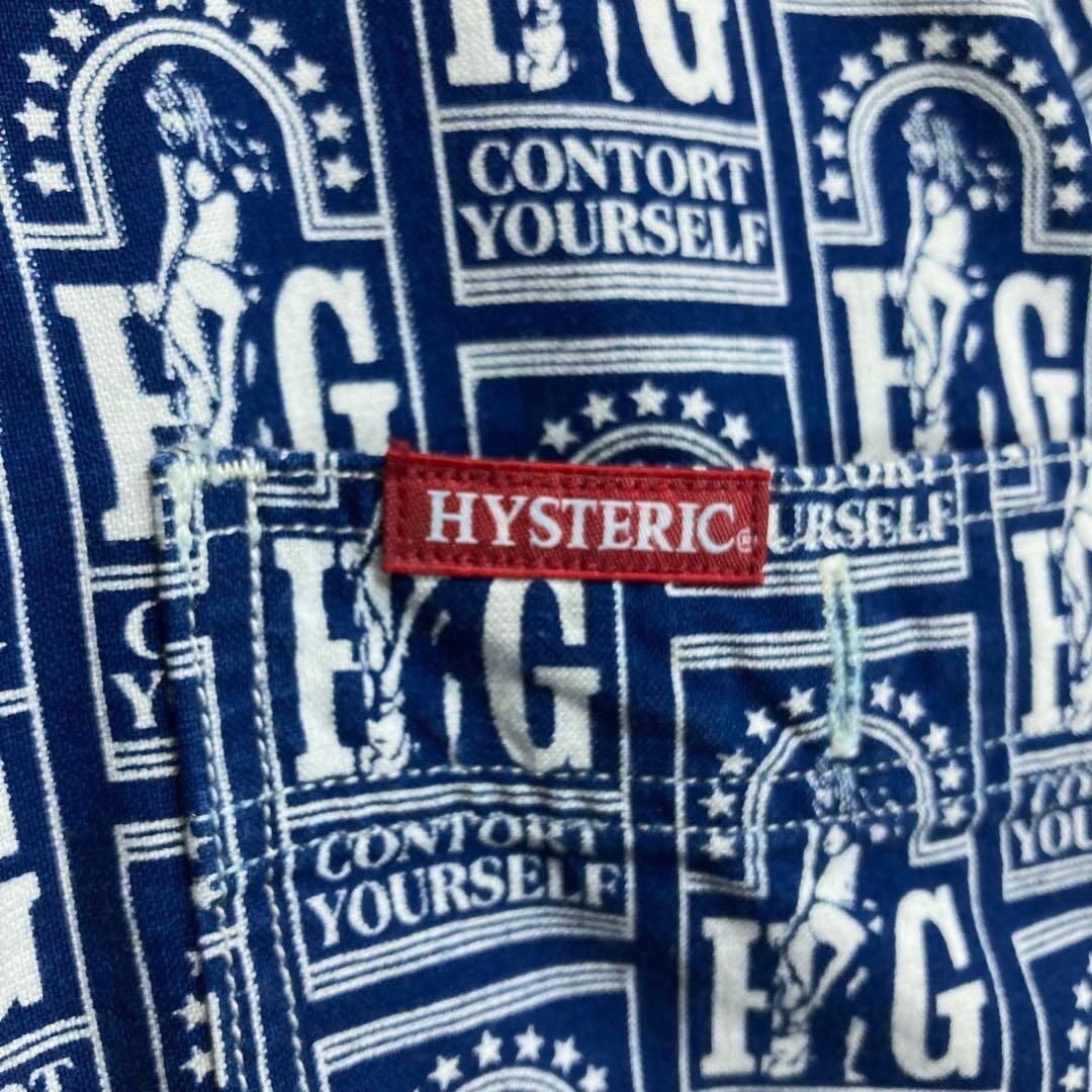 HYSTERIC GLAMOUR(ヒステリックグラマー)の【東海オンエアとしみつ着用】ヒステリックグラマー☆総柄 ヒスガール 長袖シャツ メンズのトップス(シャツ)の商品写真