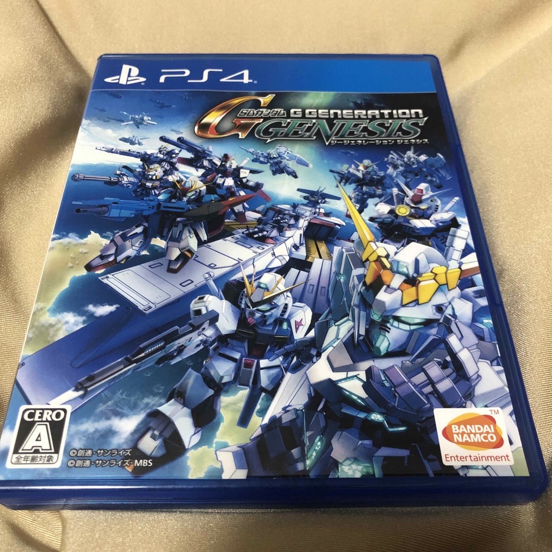 PlayStation4(プレイステーション4)のSDガンダム ジージェネレーション ジェネシス エンタメ/ホビーのゲームソフト/ゲーム機本体(家庭用ゲームソフト)の商品写真