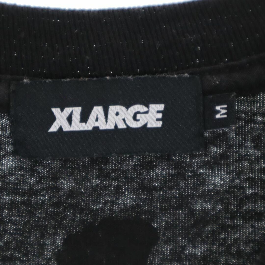 XLARGE(エクストララージ)のエクストララージ プリント 半袖 Tシャツ M ブラック XLARGE メンズ 古着 【240324】 メール便可 メンズのトップス(Tシャツ/カットソー(半袖/袖なし))の商品写真