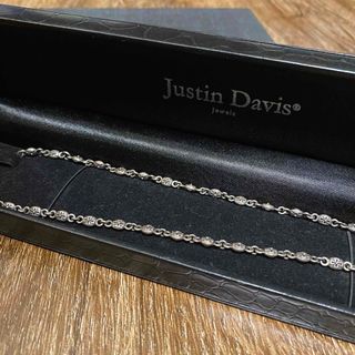 ジャスティンデイビス(Justin Davis)のJUSTIN DAVIS TINY CROSS チェーン ネックレス シルバー(ネックレス)