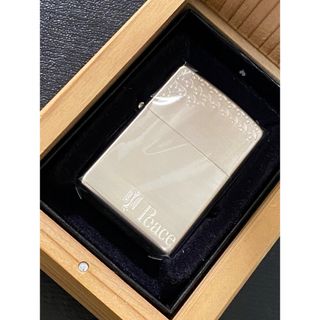 zippo ピース 限定品 2面刻印 希少モデル 2012年製 ②(その他)