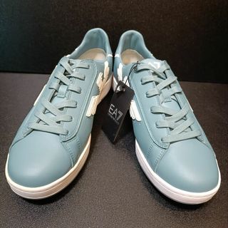 エンポリオアルマーニイーエーセブン(EMPORIO ARMANI EA7)のアルマーニ（EA7 EMPORIO ARMANI）本革スニーカー US10.5(スニーカー)