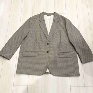 エイチアンドエム(H&M)のH&M ジャケット レディース XL オーバーサイズ(テーラードジャケット)