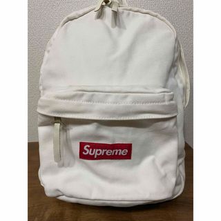 SUPREME Canvas Backpack Black