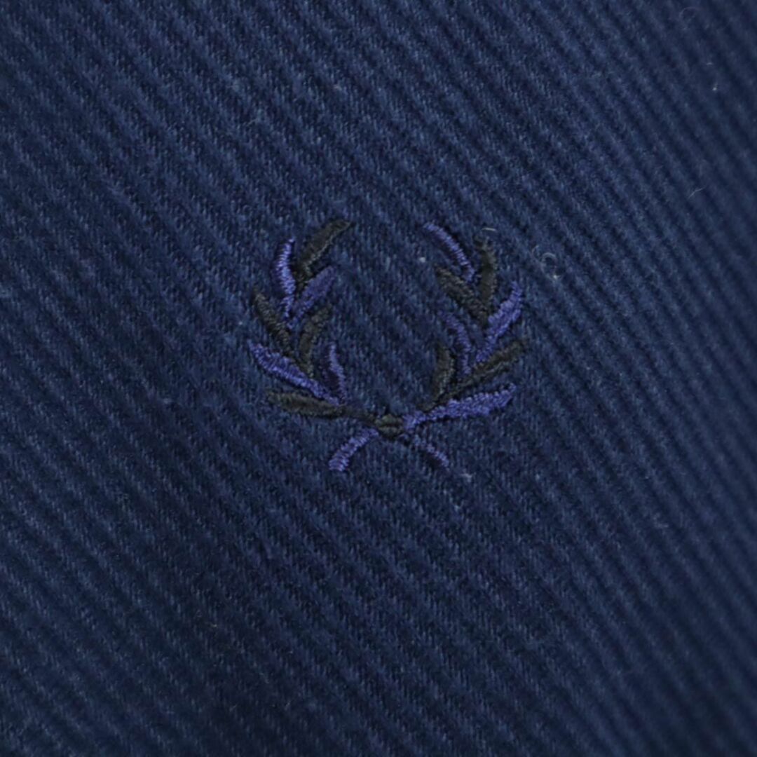 FRED PERRY(フレッドペリー)のフレッドペリー 日本製 半袖 ポロシャツ S ネイビー FRED PERRY メンズ 古着 【240324】 メンズのトップス(ポロシャツ)の商品写真