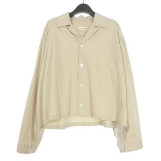 ラッドミュージシャン 22SS BROAD CLOTH OPEN SHIRT 