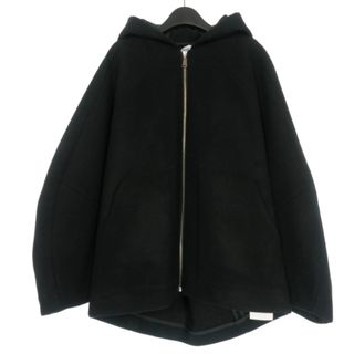 アザー(other)のアヴァロン 22AW MELTON 3D ZIP HOODIEジャケット 2 黒(ブルゾン)