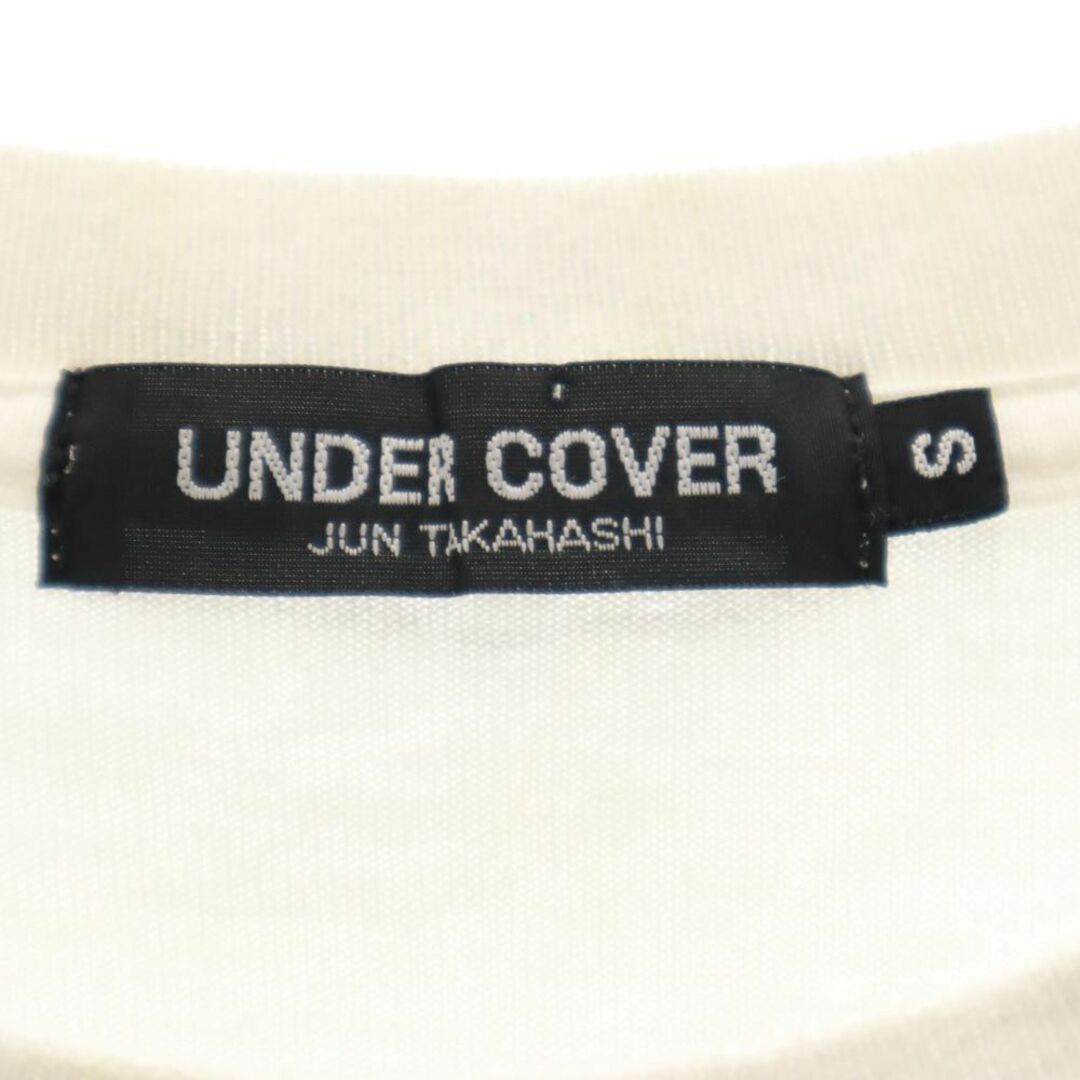 UNDERCOVER(アンダーカバー)のアンダーカバー プリント 半袖 Tシャツ S ホワイト UNDERCOVER JUN TAKAHASHI メンズ 古着 【240324】 メール便可 メンズのトップス(Tシャツ/カットソー(半袖/袖なし))の商品写真