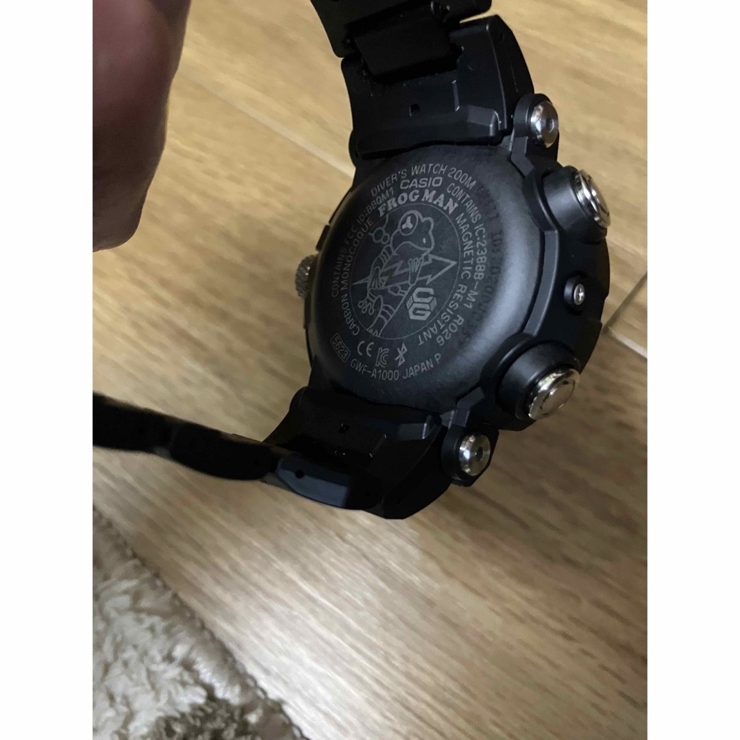 G-SHOCK(ジーショック)のカシオ Gショック FROGMAN フロッグマンGWF-A1000C-1AJF メンズの時計(腕時計(アナログ))の商品写真