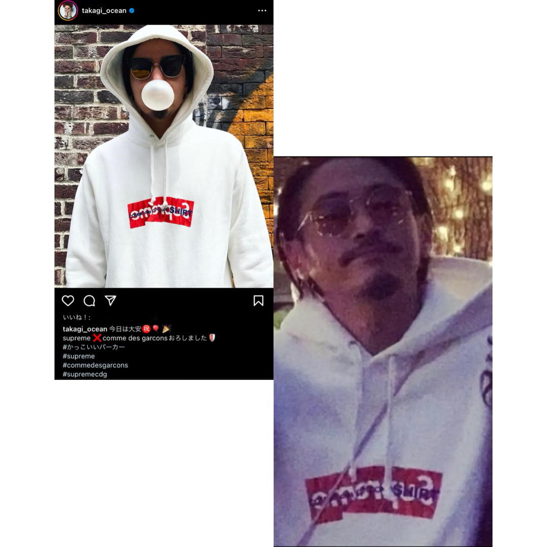 Supreme - 新品 タグ付き Supreme コムデギャルソン Box Logo Supreme - 新品 タグ付き Supreme コムデギャルソン Box Logo