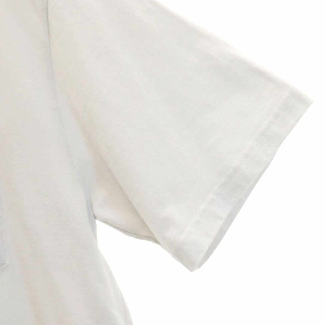 patagonia(パタゴニア)のパタゴニア バックプリント 半袖 アウトドア Tシャツ S ホワイト系 patagonia 胸ポケット メンズ 古着 【240324】 メール便可 メンズのトップス(Tシャツ/カットソー(半袖/袖なし))の商品写真