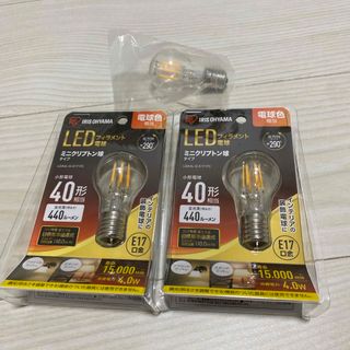 アイリスオーヤマ(アイリスオーヤマ)のアイリスオーヤマ LED電球 ミニクリプトン球 3個セット(蛍光灯/電球)