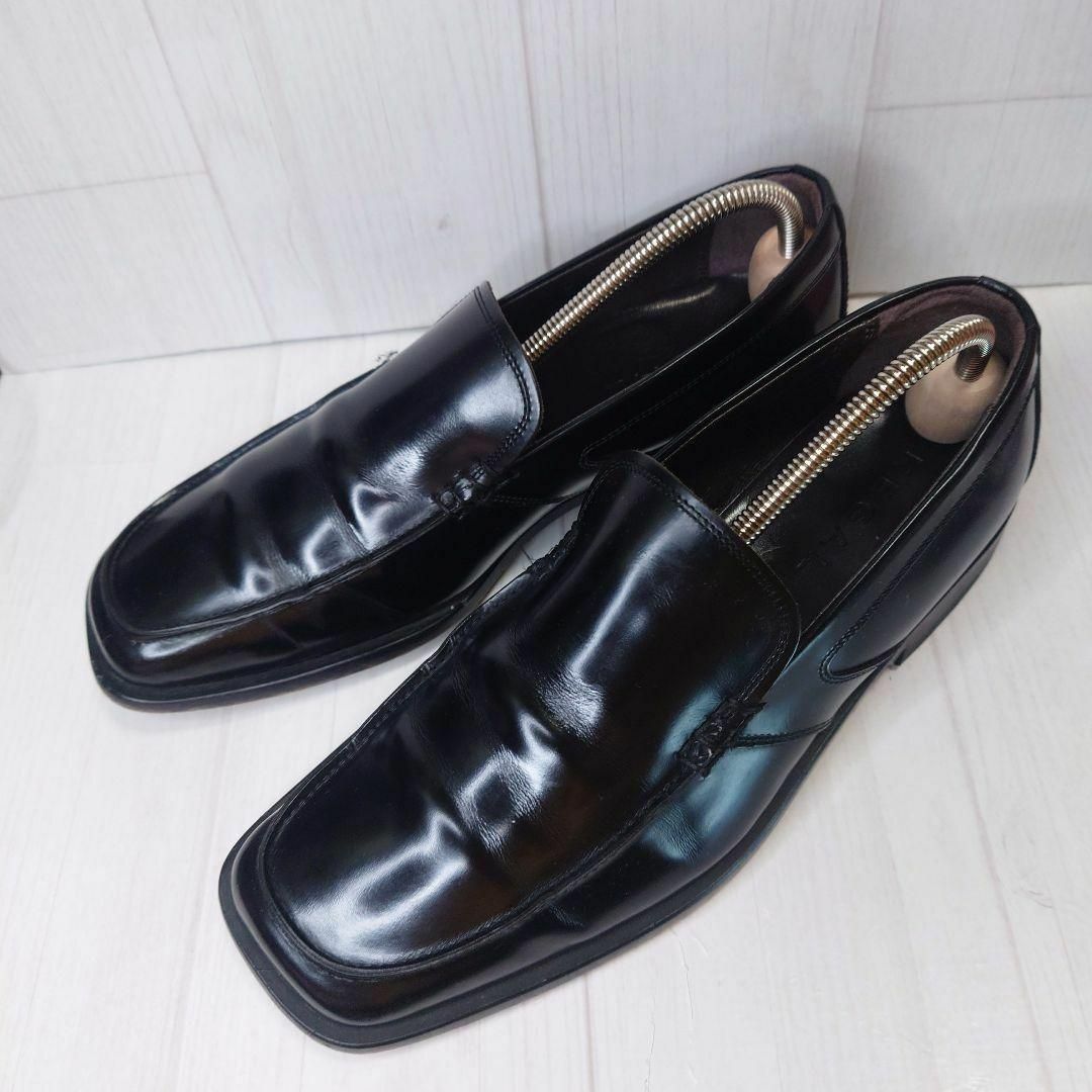 REGAL(リーガル)のREGAL リーガル ヴァンプ スクエアトゥ ローファー Y126 23.5cm メンズの靴/シューズ(その他)の商品写真
