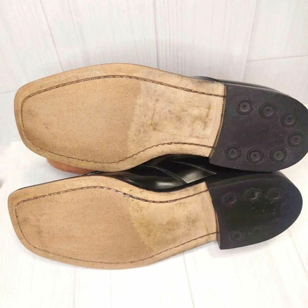 REGAL(リーガル)のREGAL リーガル ヴァンプ スクエアトゥ ローファー Y126 23.5cm メンズの靴/シューズ(その他)の商品写真