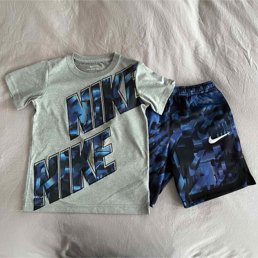 NIKE(ナイキ)のナイキ　DRI-FIT Tシャツ&ハーフパンツ　110㎝ キッズ/ベビー/マタニティのキッズ服男の子用(90cm~)(その他)の商品写真