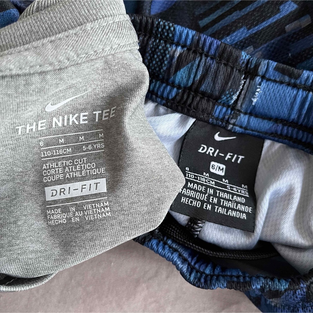 NIKE(ナイキ)のナイキ　DRI-FIT Tシャツ&ハーフパンツ　110㎝ キッズ/ベビー/マタニティのキッズ服男の子用(90cm~)(その他)の商品写真